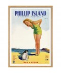 Retro Print | Phillip Island